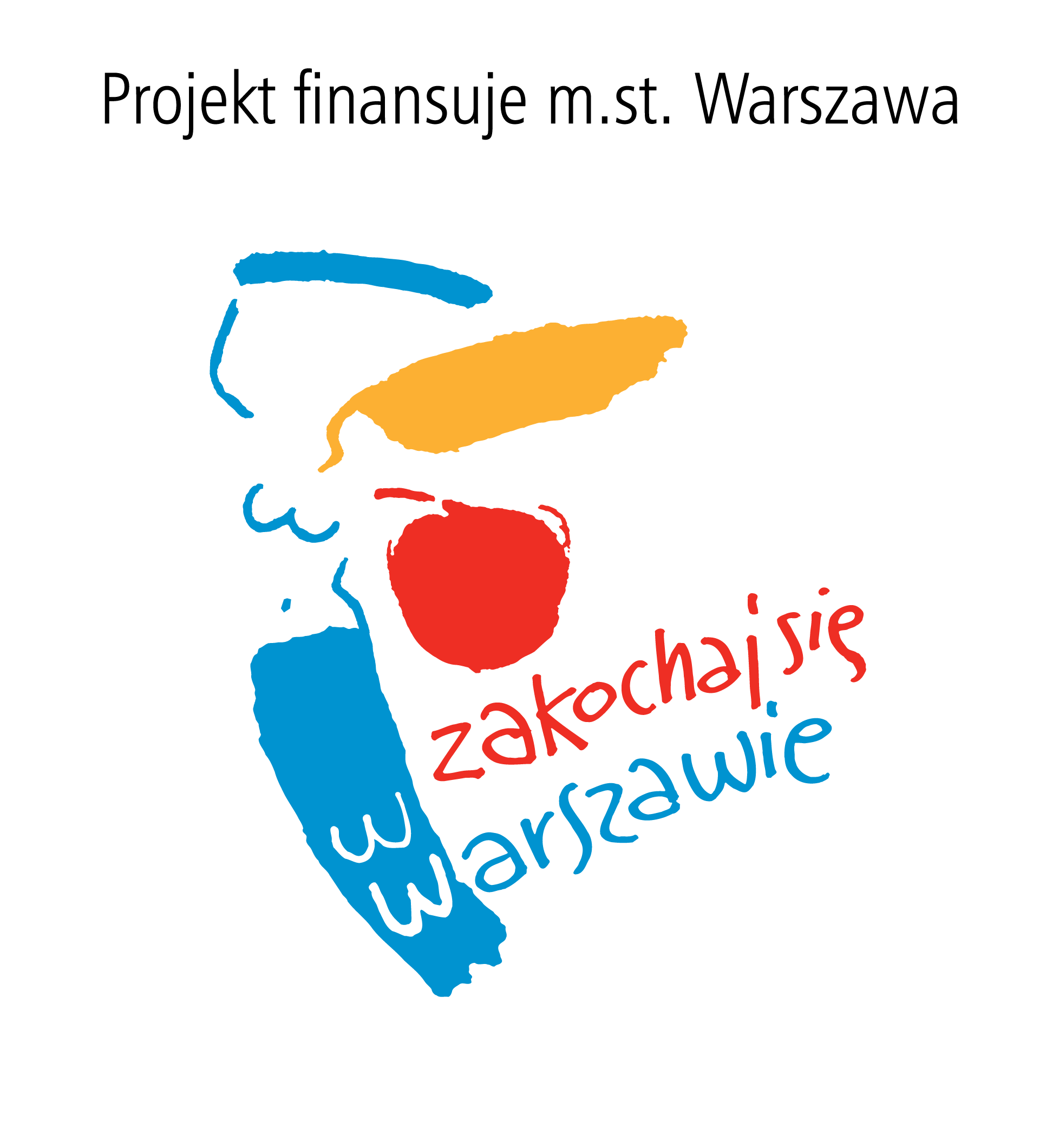 Znak marki Warszawa Projekt finansuje m.st. Warszawa