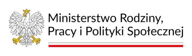 Logotyp Ministerstwa Rodzin Pracy i Polityki Społecznej
