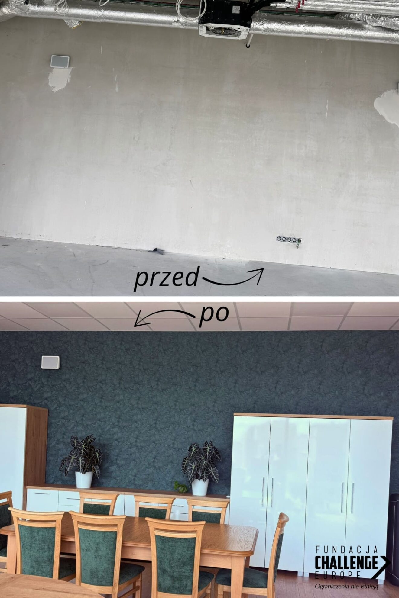 Kis przed i po, porównanie
