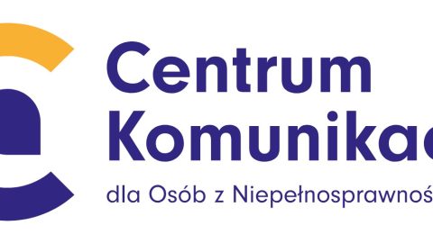 logotyp Centrum Komunikacji dla osób z niepełnosprawnościami