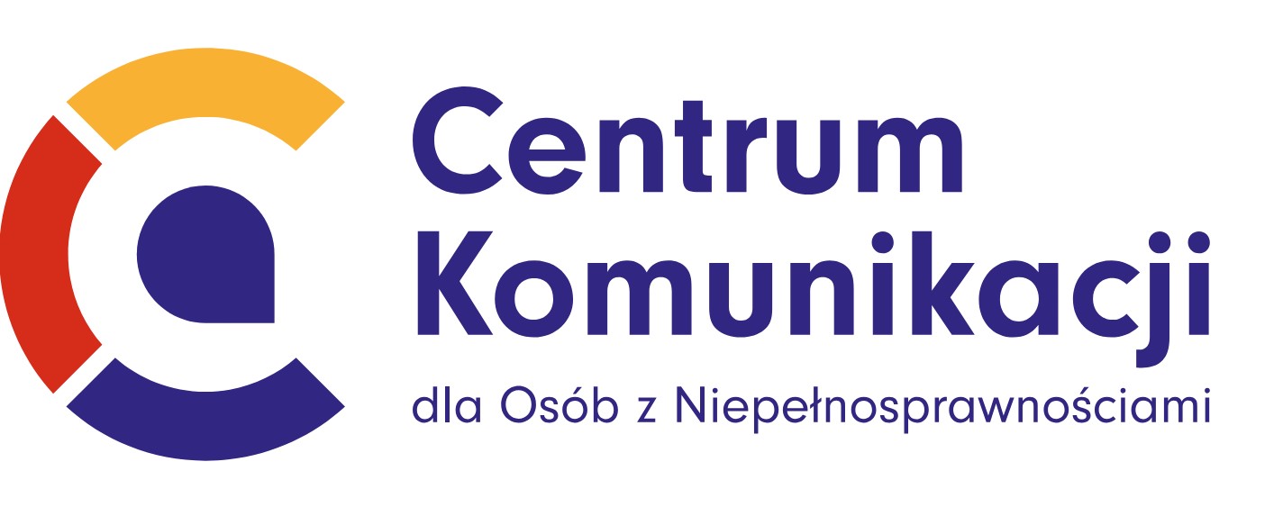 logotyp Centrum Komunikacji dla osób z niepełnosprawnościami